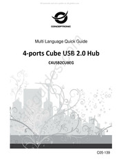 Conceptronic C4USB2CUBEG Kurzanleitung