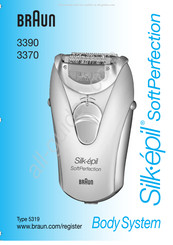 Braun silk epil softperfection body system 3390 Bedienungsanleitung