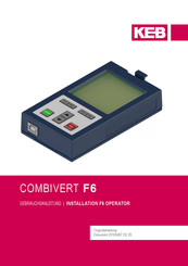 KEB Combivert F6 Originalanleitung