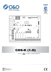 o&o CDS-K Installations- Und Bedienungsanleitung