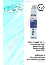 JUMO dTRANS T02 Ex Betriebsanleitung