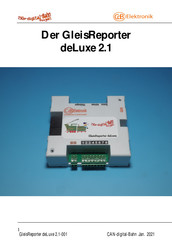 CdB Elektronik GleisReporter deLuxe 2.1 Anleitung