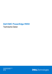 Dell EMC PowerEdge R650 Technische Daten