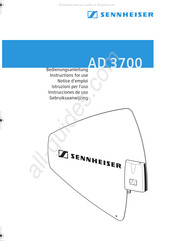 Sennheiser AD 3700 Bedienungsanleitung