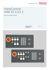 Bosch Rexroth IndraControl VAM 15.1 Betriebsanleitung
