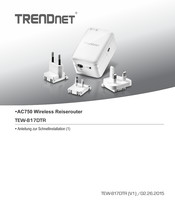 TRENDnet TEW-817DTR Anleitung Zur Schnellinstallation
