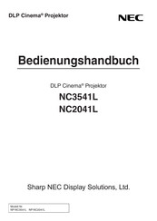 NEC NC3541L Bedienungshandbuch