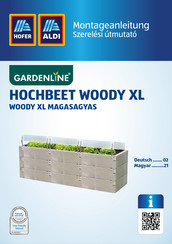 Gardenline WOODY XL Montageanleitung