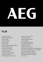 AEG FL18 Originalbetriebsanleitung