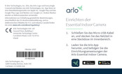 Arlo Essential Indoor Camera Einrichten