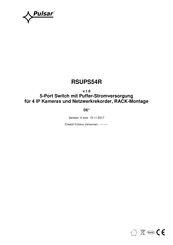 Pulsar RSUPS54R Handbuch