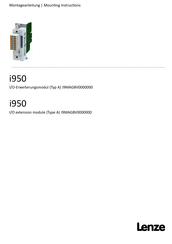 Lenze i950 Montageanleitung