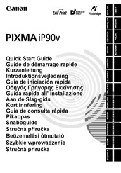 Canon PIXMA iP90v Kurzanleitung