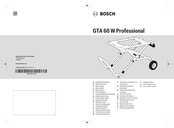 Bosch GTA 60 W Professional Originalbetriebsanleitung