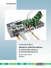 Phoenix Contact FL SWITCH GHS 4G/12 Anwenderhandbuch