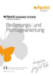 Netti DYNAMIC SYSTEM Bedienungs- Und Montageanleitung