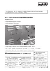 Miele professional BSH Bedienungsanleitung