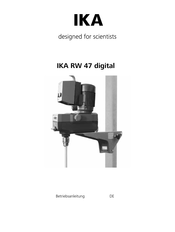 IKA RW 47 digital Betriebsanleitung