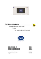 Stahl 200-Serie Betriebsanleitung