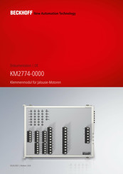 Beckhoff KM2774-0000 Dokumentation