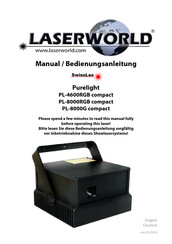 Laserworld PL-8000G compact Bedienungsanleitung