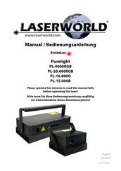 Laserworld SwissLas Purelight PL-9000RGB Bedienungsanleitung