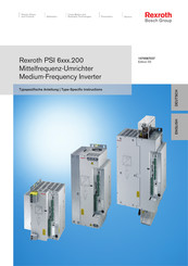 Bosch Rexroth PSI 6 200 Serie Typspezifische Anleitung