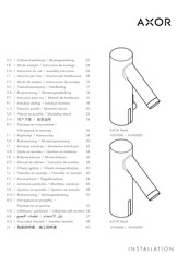Axor Starck 10145000 Gebrauchsanleitung, Montageanleitung