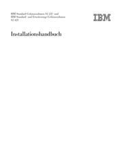 IBM S2 25U Installationshandbuch