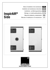 aldes InspirAIR Side Classic Modbus 240 Installations- Und Wartungsanleitung