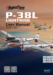 Flightline P-38L Lightning Pacific Silver Montageanleitung