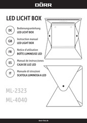 Dorr ML-4040 Bedienungsanleitung