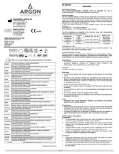 Argon 660005040 Kurzanleitung