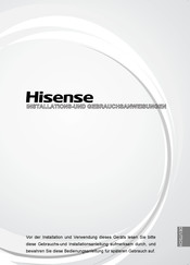 Hisense 9K Installations- Und Gebrauchshandbuch