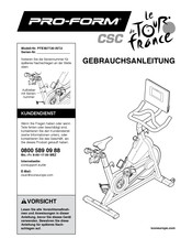 ProForm PFEX67720-INT.0 Gebrauchsanleitung