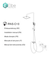 ELBE RNS-C10 Einbauanleitung/Technisches Datenblatt