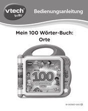 VTech baby Mein 100 Wörter-Buch: Orte Bedienungsanleitung
