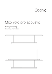 Occhio Mito volo pro acoustic Montageanleitung