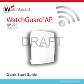 Watchguard AP 225 Schnellstartanleitung