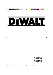 DeWalt D51275 Bedienungsanleitung