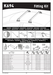 Whispbar K694 Montageanleitung