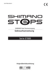 Shimano STEPS E7000-Serie Gebrauchsanweisung