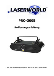 Laserworld PRO-300B Bedienungsanleitung