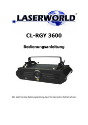 Laserworld CL-RGY 3600 Bedienungsanleitung