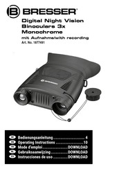 Bresser 1877491 Bedienungsanleitung