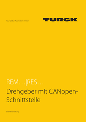 turck RES-33 Betriebsanleitung