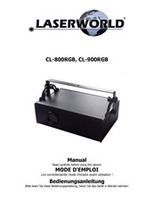 Laserworld CL-800RGB Bedienungsanleitung
