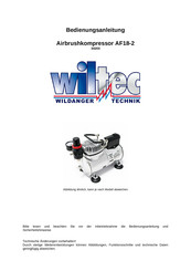 WilTec Airbrush AF18-2 Bedienungsanleitung