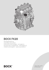 .bock FKX20/120 K Montageanleitung