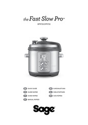 Sage the Fast Slow Pro SPR700 Kurzanleitung